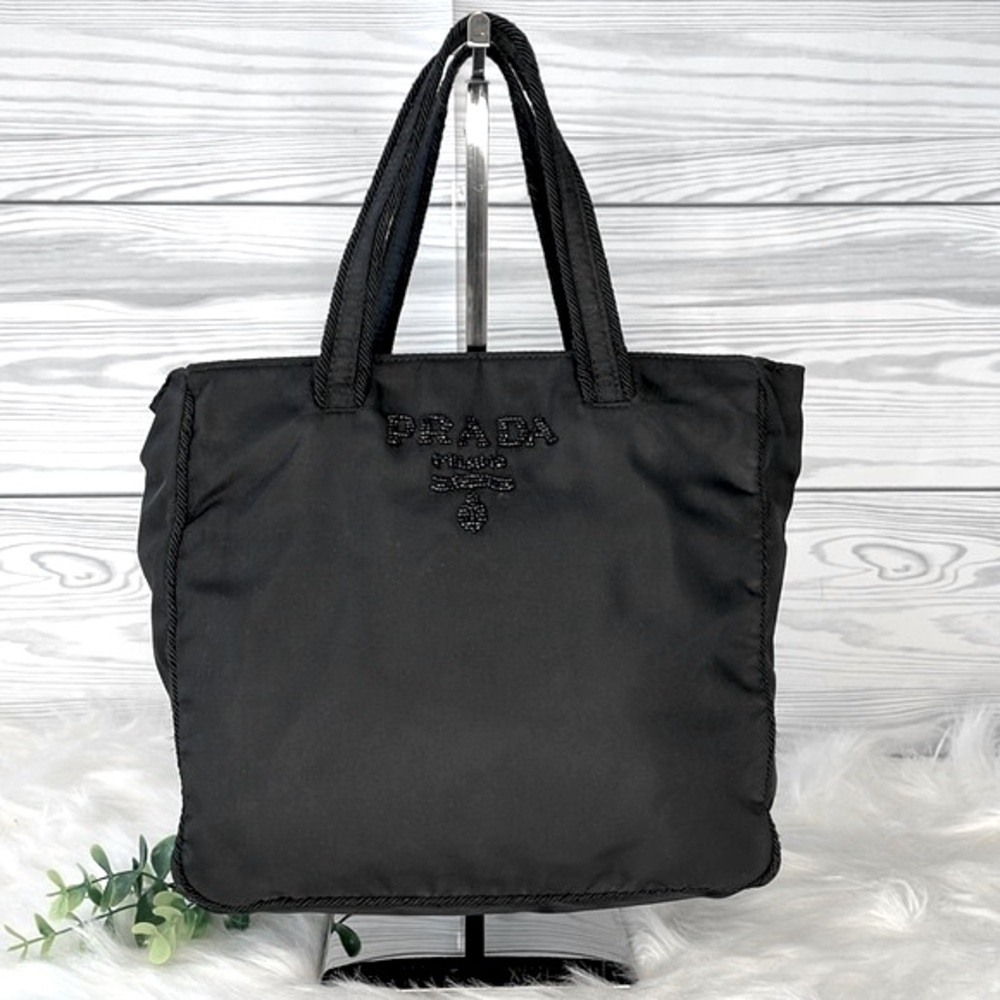 Prada Beaded Nylon‎ Mini Bag
